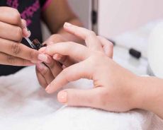 Stages of a professional manicure